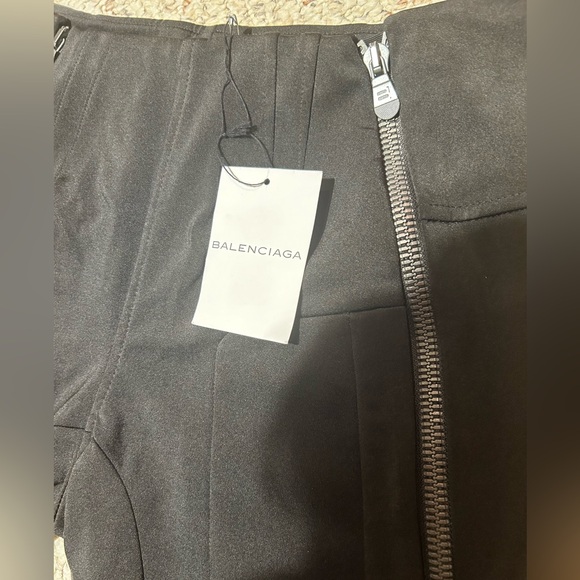 Balenciaga Black Pants w/ zippers - Picture 3 of 5